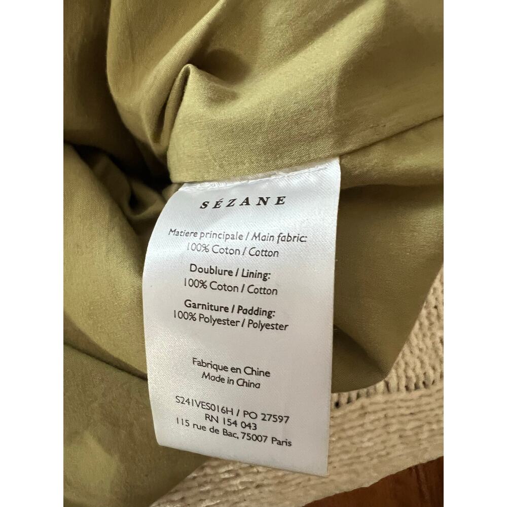La Maille Sezane Enrica Jacket in Khaki Size 38 / US 6 / M✨ - Picture 9 of 11